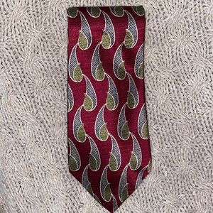 Givenchy Men’s Tie (Red/Green)